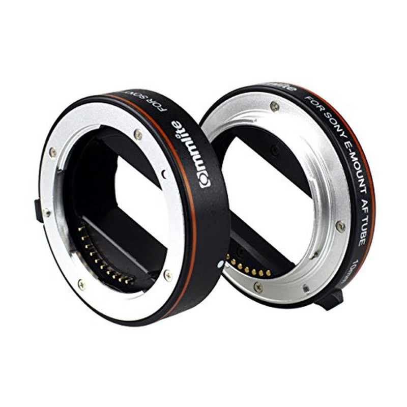 COMMLITE Autofokus TTL Zwischenringe für Sony E Mount NEX II 10mm 16mm