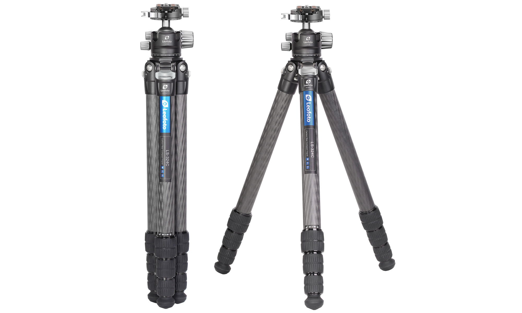 Leofoto Ranger LS-324C Carbon Fiber Tripod with LH-40PCL Bal