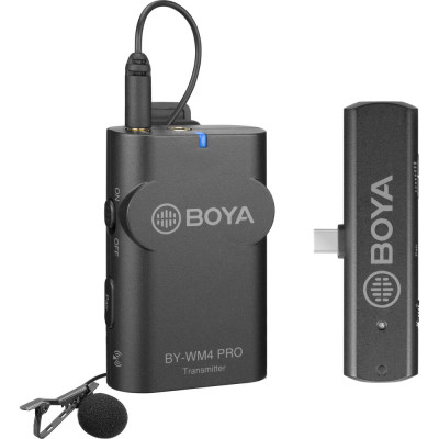 BOYA BY-WM4 PRO-K5 Wireless Lavalier Microphone System...