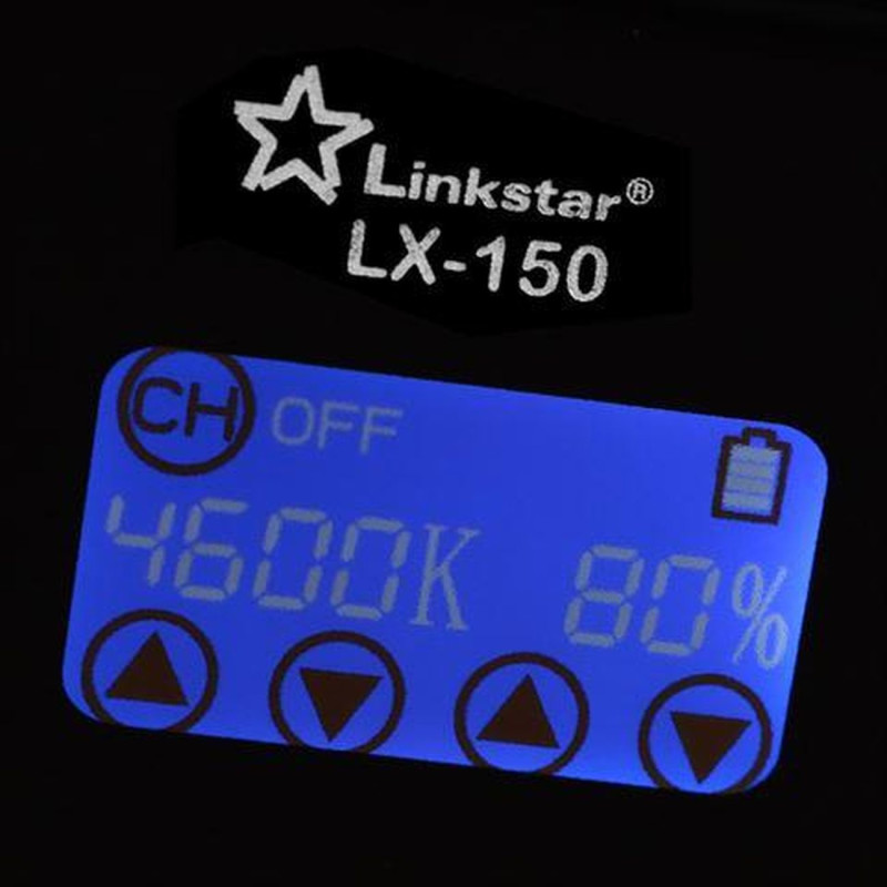 LINKSTAR LX-150 faltbare Bi-Color LED Matte, 45x60 cm. 150 Watt