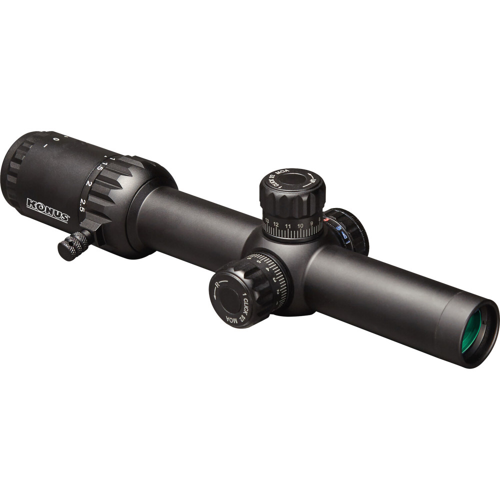 KONUS 1-10x24 Event Riflescope (Circle-Dot Illuminated...