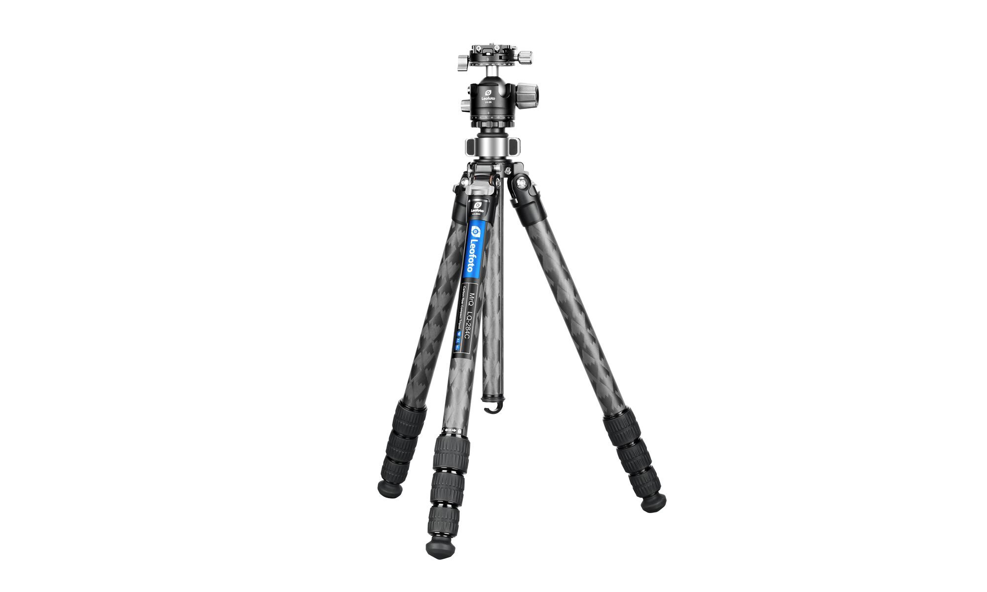 Leofoto Mr. Q-Series LQ-324C Carbon Fiber Tripod + LH-40 Bal
