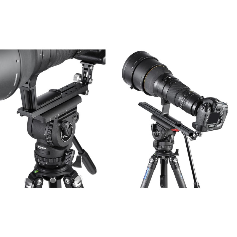 LEOFOTO VR-220 Objektivstütze Telestütze 220mm für Manfrotto und Sachtler