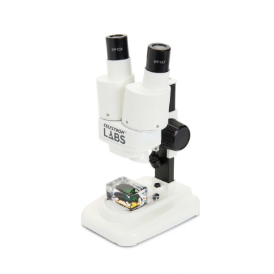 CELESTRON Labs S20 Entry-level Stereo Microscope with 20x...