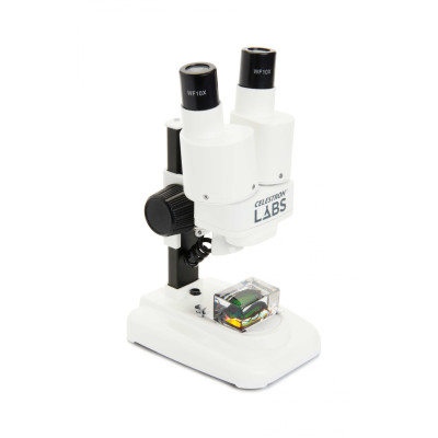 CELESTRON Labs S20 Entry-level Stereo Microscope with 20x...