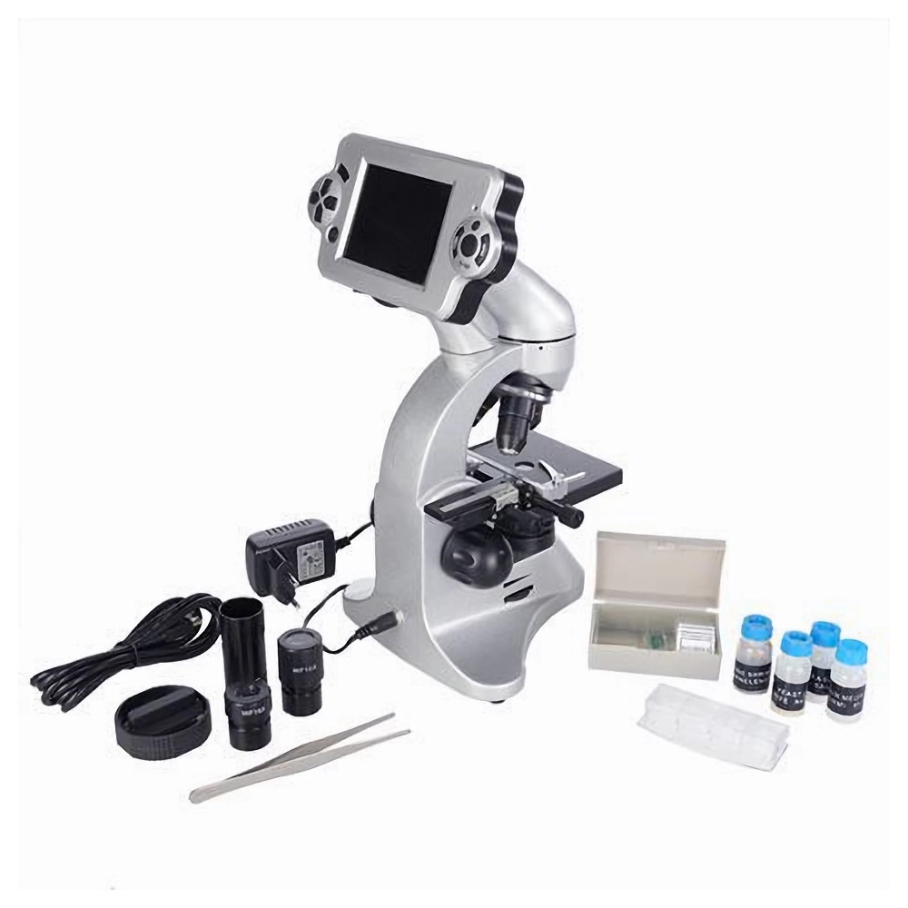 Byomic Deluxe Digital Microscope with 3.5" LCD, Live...