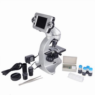 Byomic Deluxe Digital Microscope with 3.5" LCD, Live...