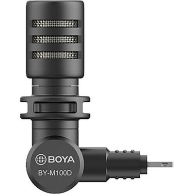 BOYA BY-M100D Ultracompact Condenser Microphone with iOS...