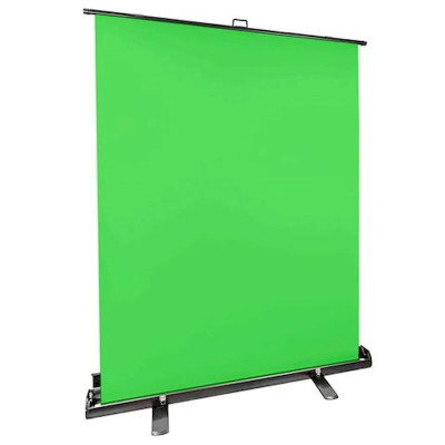 StudioKing FB-150200FG Roll-Up Green Screen 150x200cm...