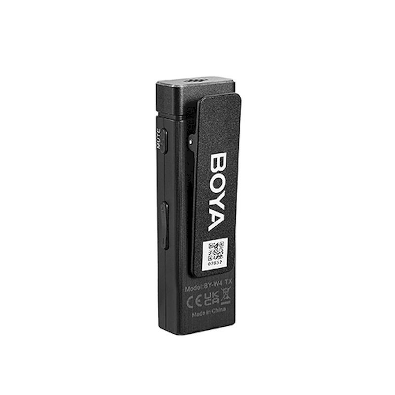 Boya BY-W4 Lavalier Mikrofon-System für Smartphones, Kameras, Computer