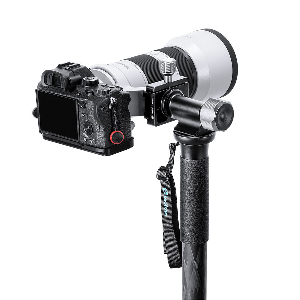 Leofoto MPG-01 Side-Mounted Monopod Head with Arca-Swiss QR Clamp