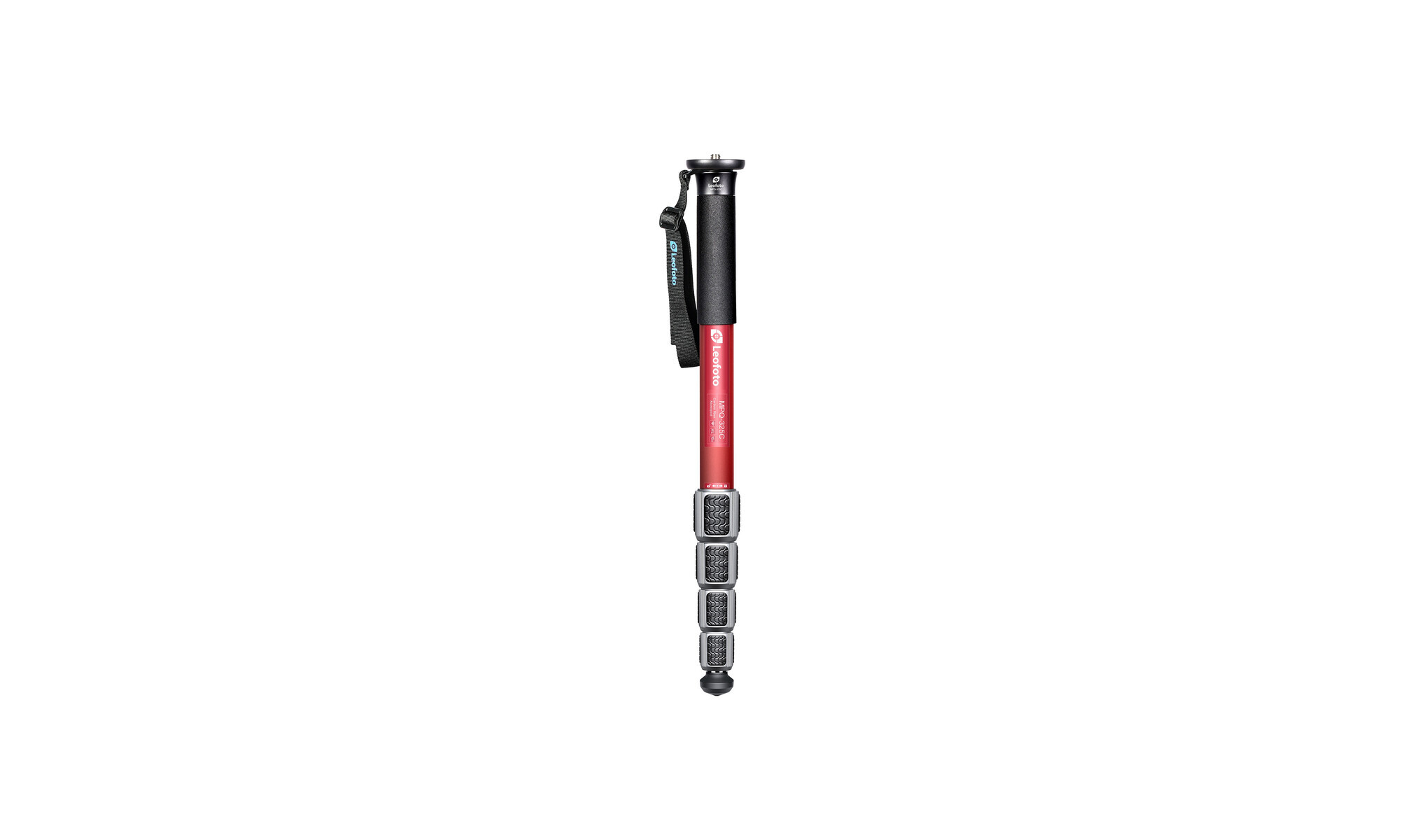 Leofoto MPQ-325C Carbon-Einbeinstativ (Rot) – professi