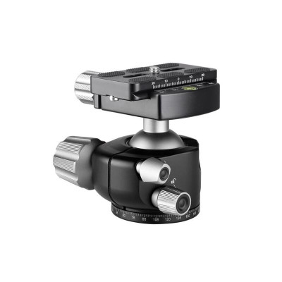 LEOFOTO LH-36 Low Profile Ball Head with Dual Panorama +...