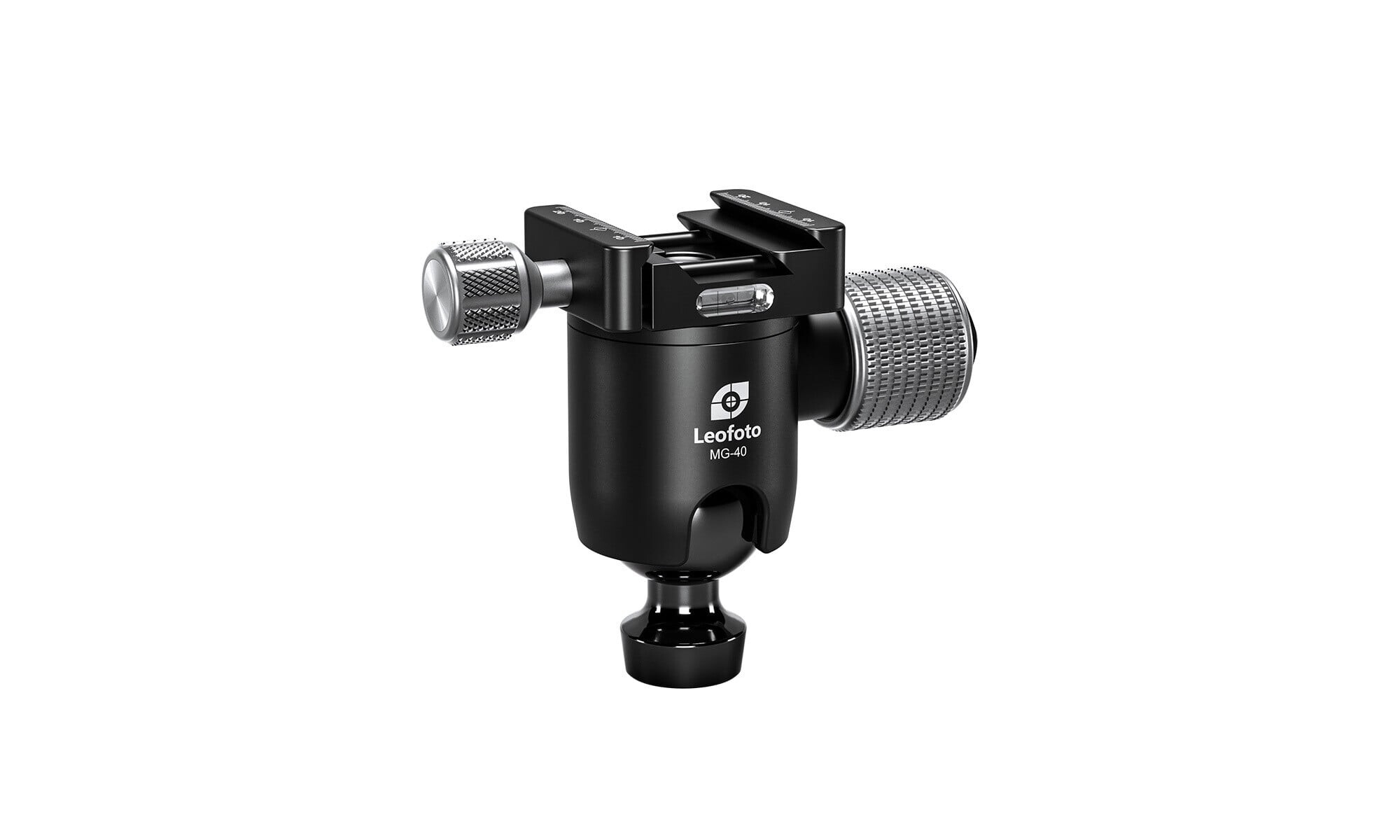 Leofoto MG-40 Tripod Ball Head with Clamp for Arca & Wea
