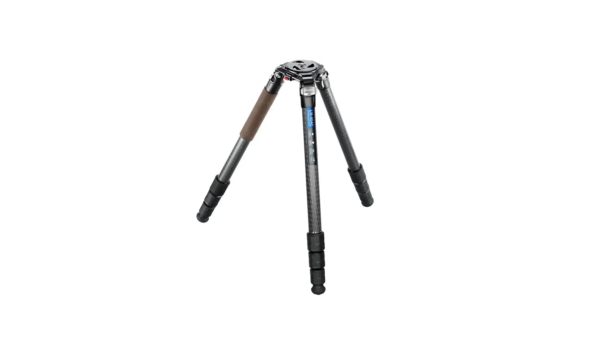 Leofoto LN-404C Mountain Carbon-Stativ mit 40 kg Tragkraft