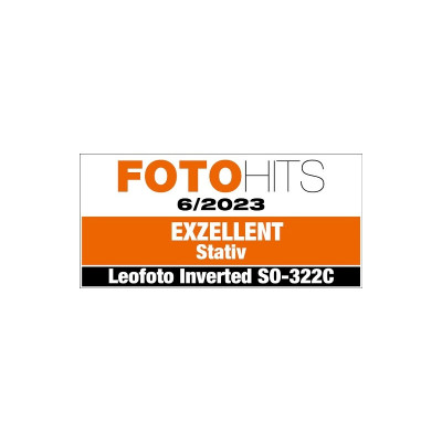 LEOFOTO SO-362C Karbonstativ Inverted für...