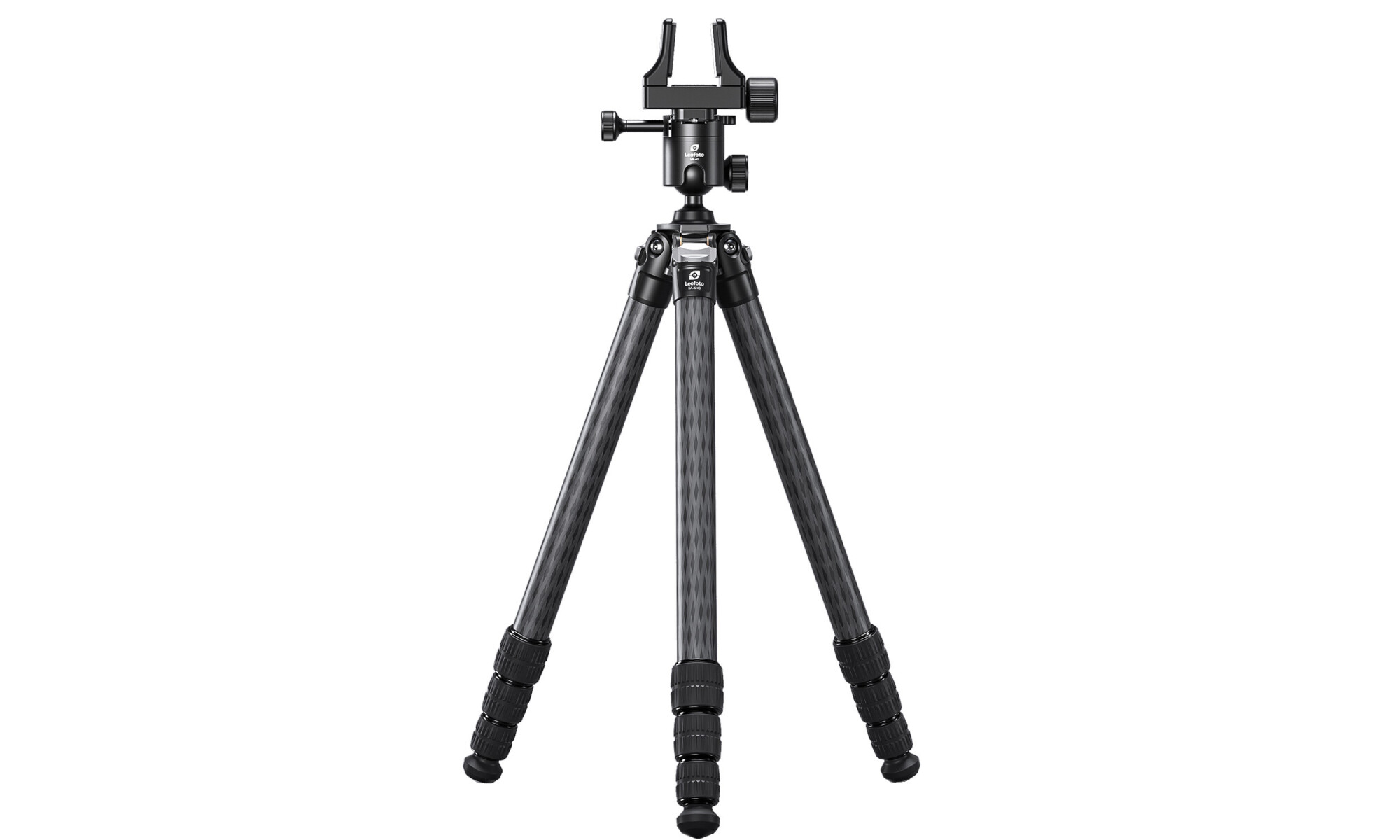 Leofoto SA-324C Carbon-Gewehrstativ + Kugelkopf MK-40 + Waff