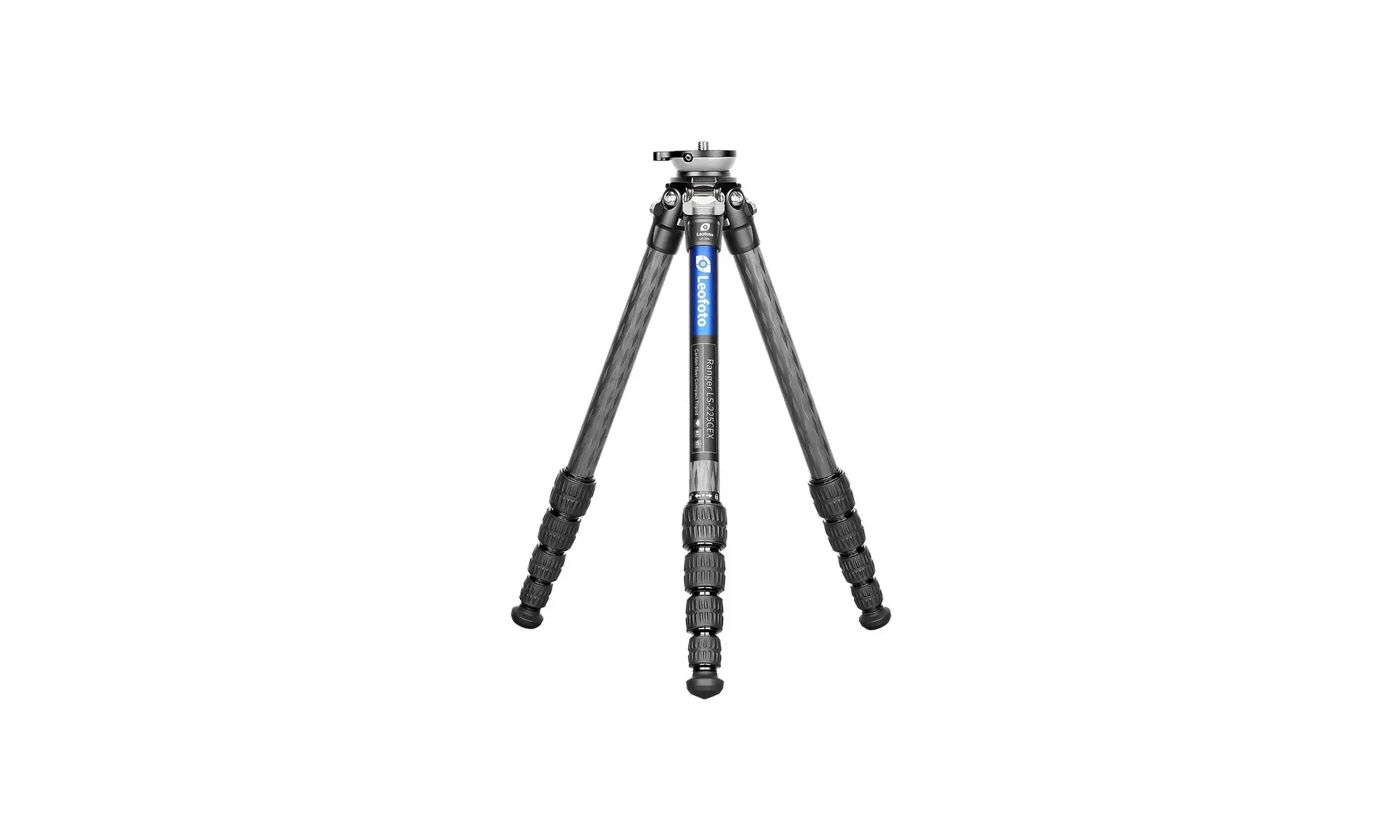 Leofoto LS-225CEX Ranger Carbon-Stativ mit Nivellierbasis &n