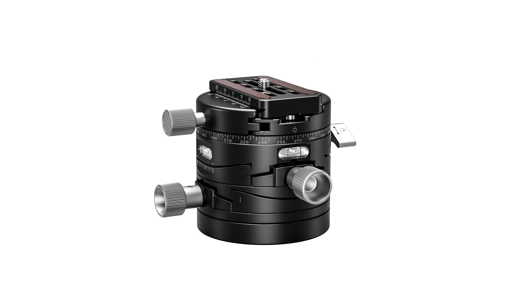 Leofoto G20 Geared 3D Leveler Pan and Tilt Head + QR-Plate N