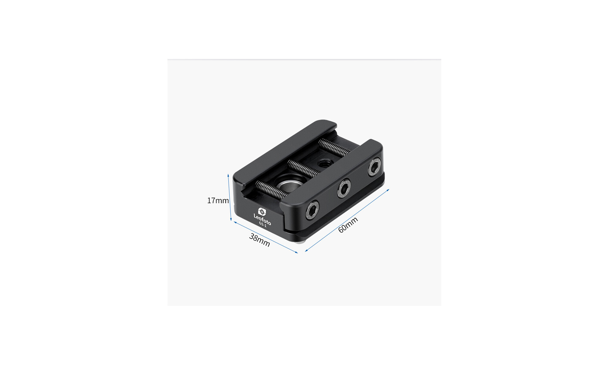 Leofoto GS-1 NATO-DVTL Picatinny Rifle Mount with Arca-Typ Q