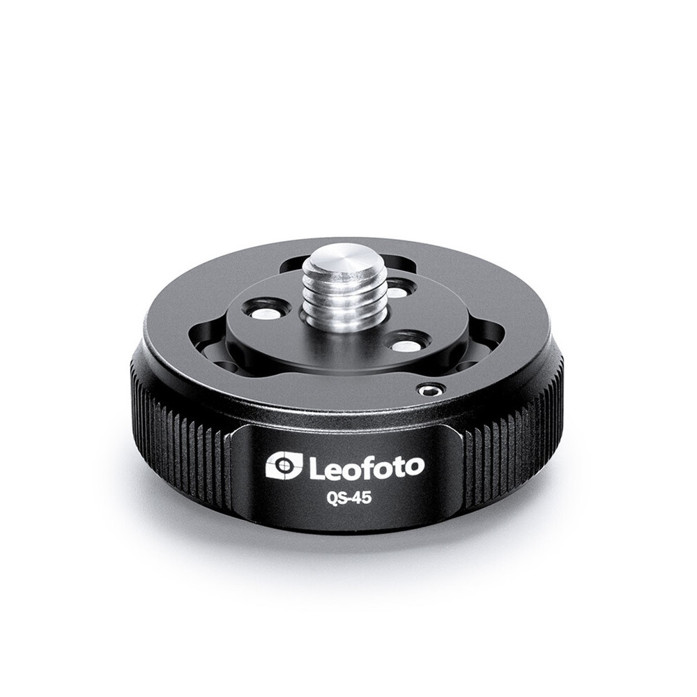 LEOFOTO QS-45 Quick-Link Stativkopf-Schnellspannset (45 mm)