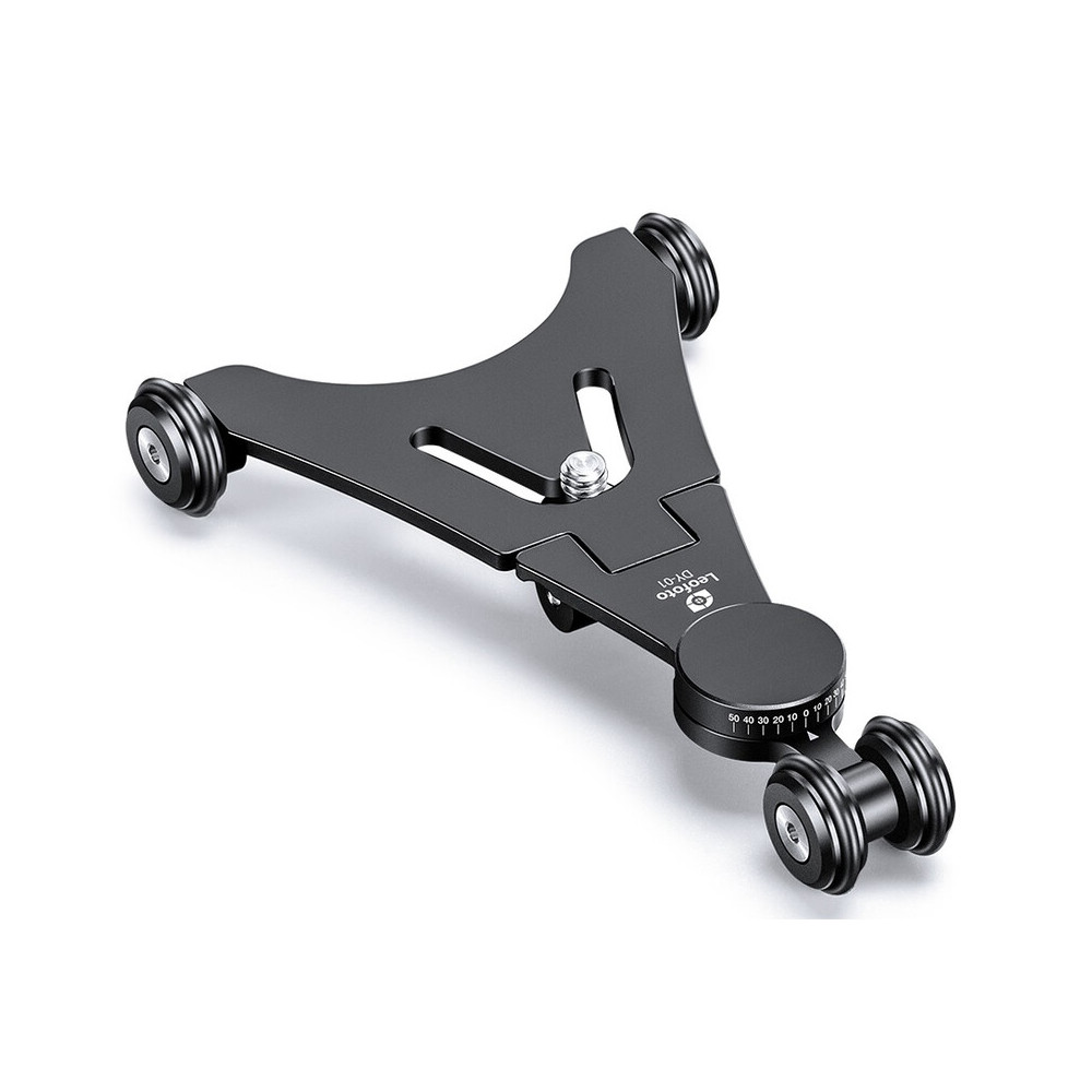 LEOFOTO DY-01 Mini Foldable Skater Video Dolly with...