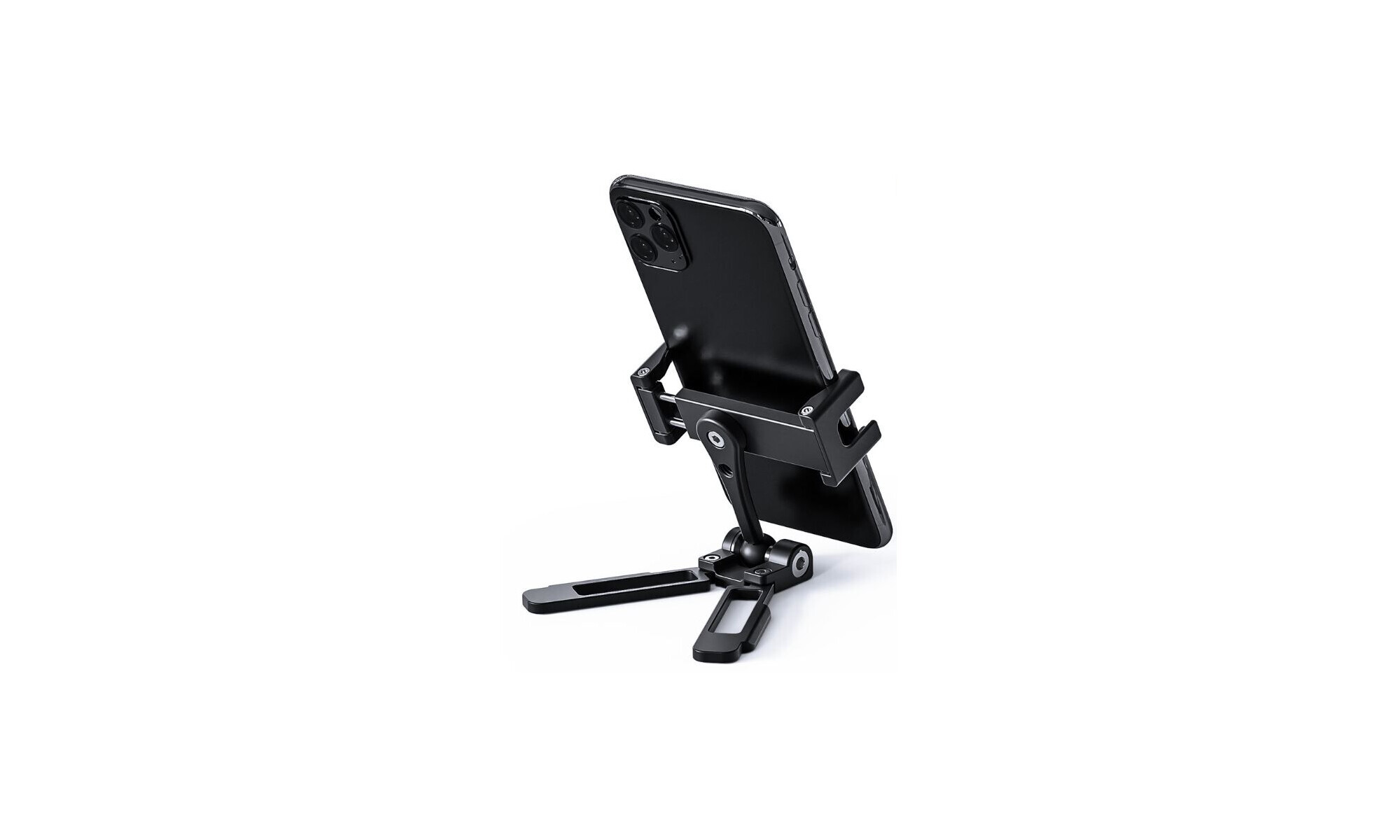 Leofoto PS-3 Smartphone Halterung (schwarz) mit Tischstativ