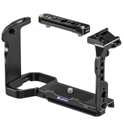 LEOFOTO FX3 Camera Cage for Sony FX3/FX30 with ARRI-style...