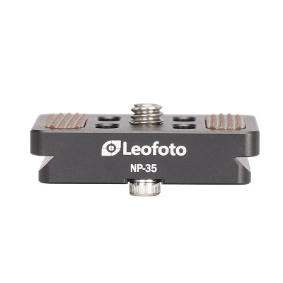 LEOFOTO NP-35 Quick Release QR Platte 35mm (Arca-Swiss Typ)