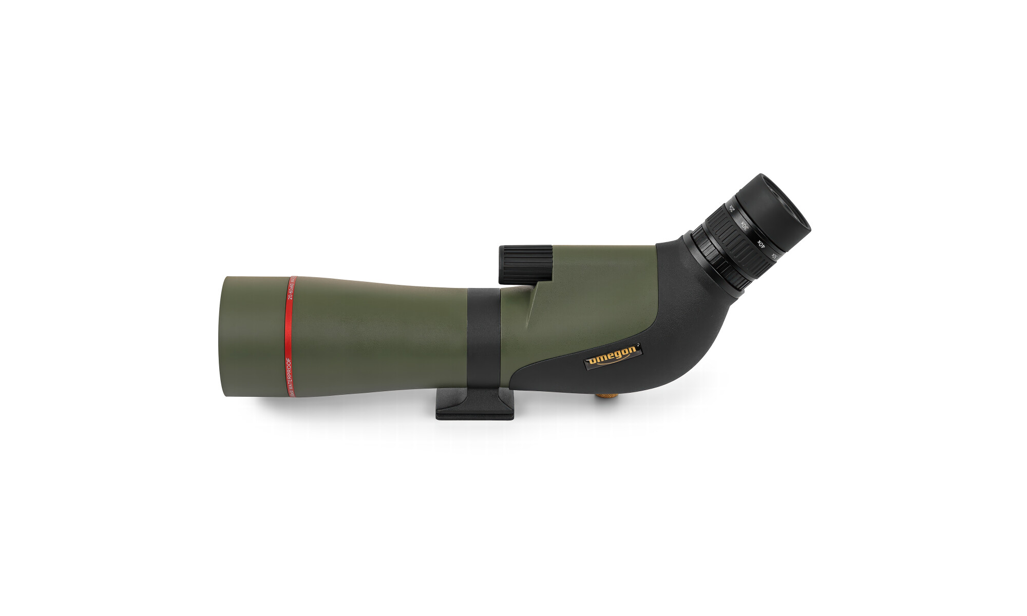 OMEGON Zoom Spotting Scope 20-60x60mm with 45° Angled Vi