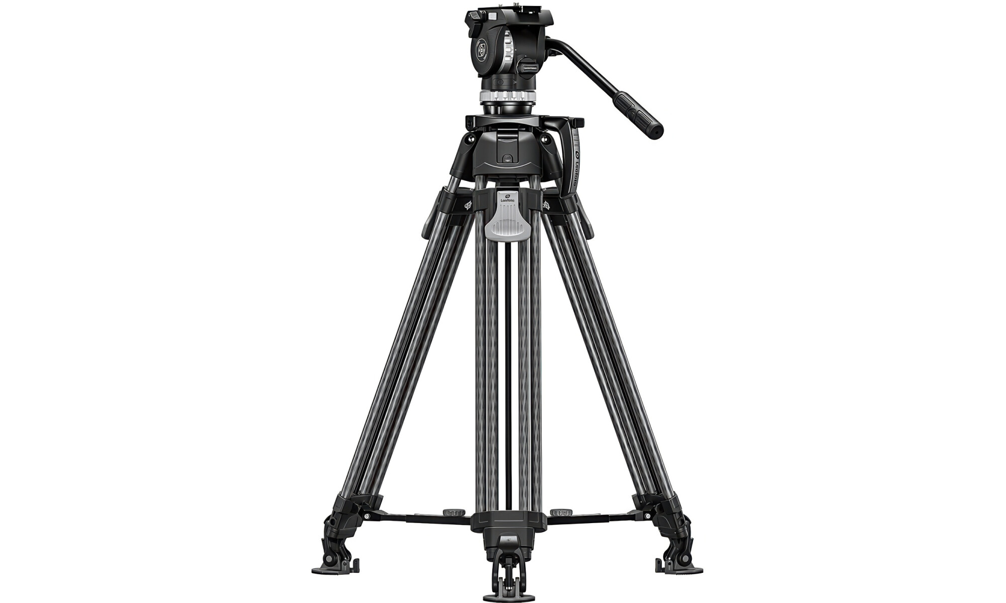 Leofoto LVF-163C Carbon Tripod + FH-10 BORING Video Head Set