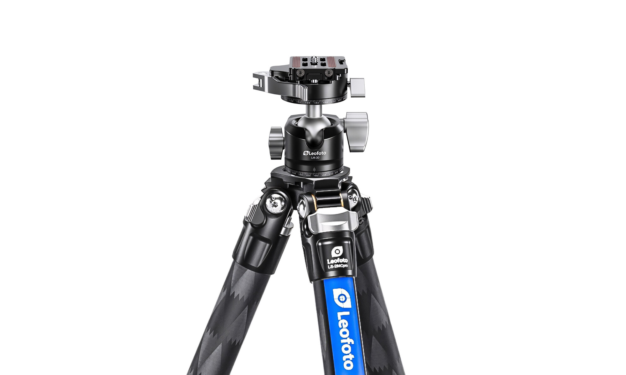 Leofoto LS-284C Ranger Pro Carbon Fiber Tripod + LH-30PCL Ba