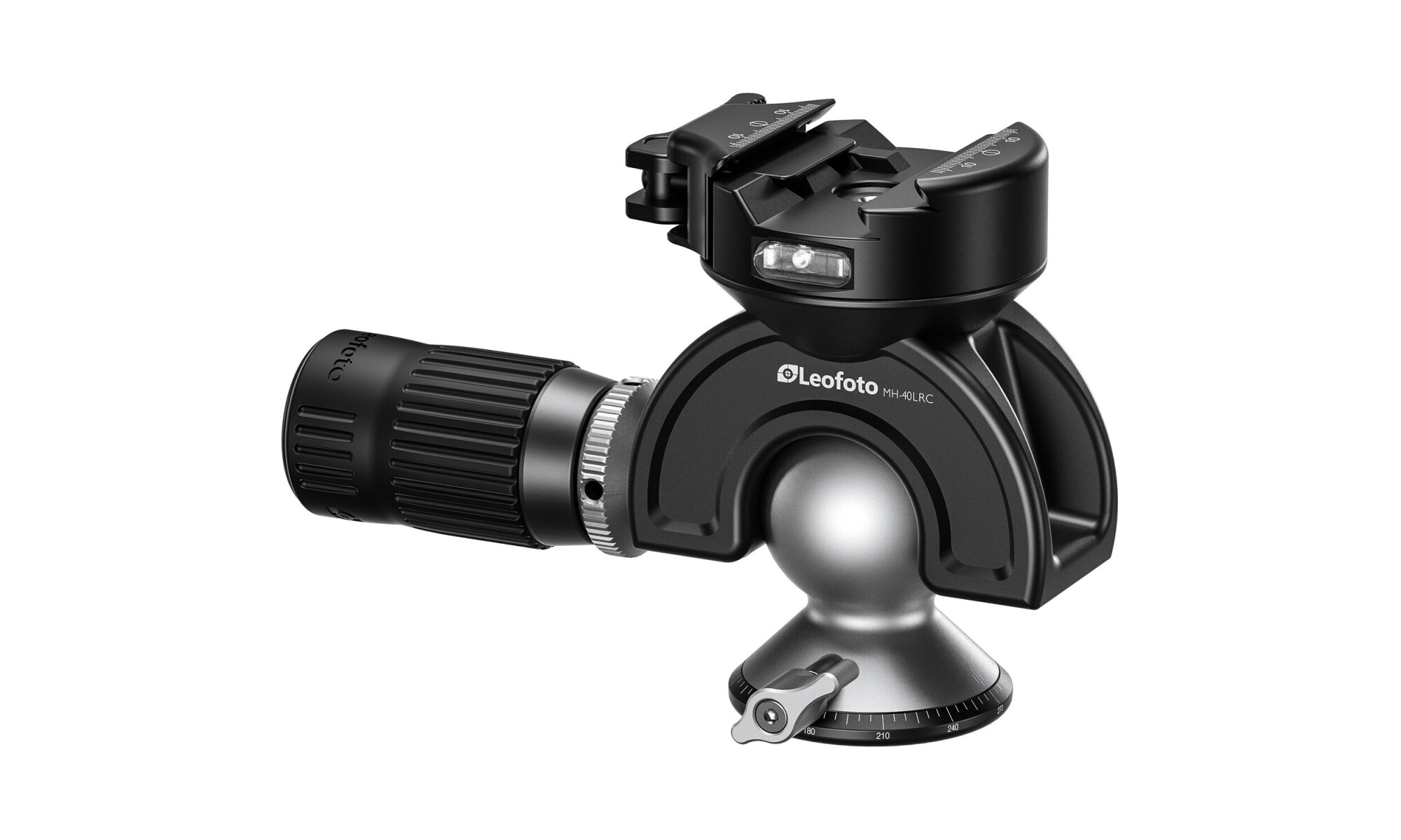 Leofoto MH-40LRC Tripod Ball Head with Arca- and Picatinny T