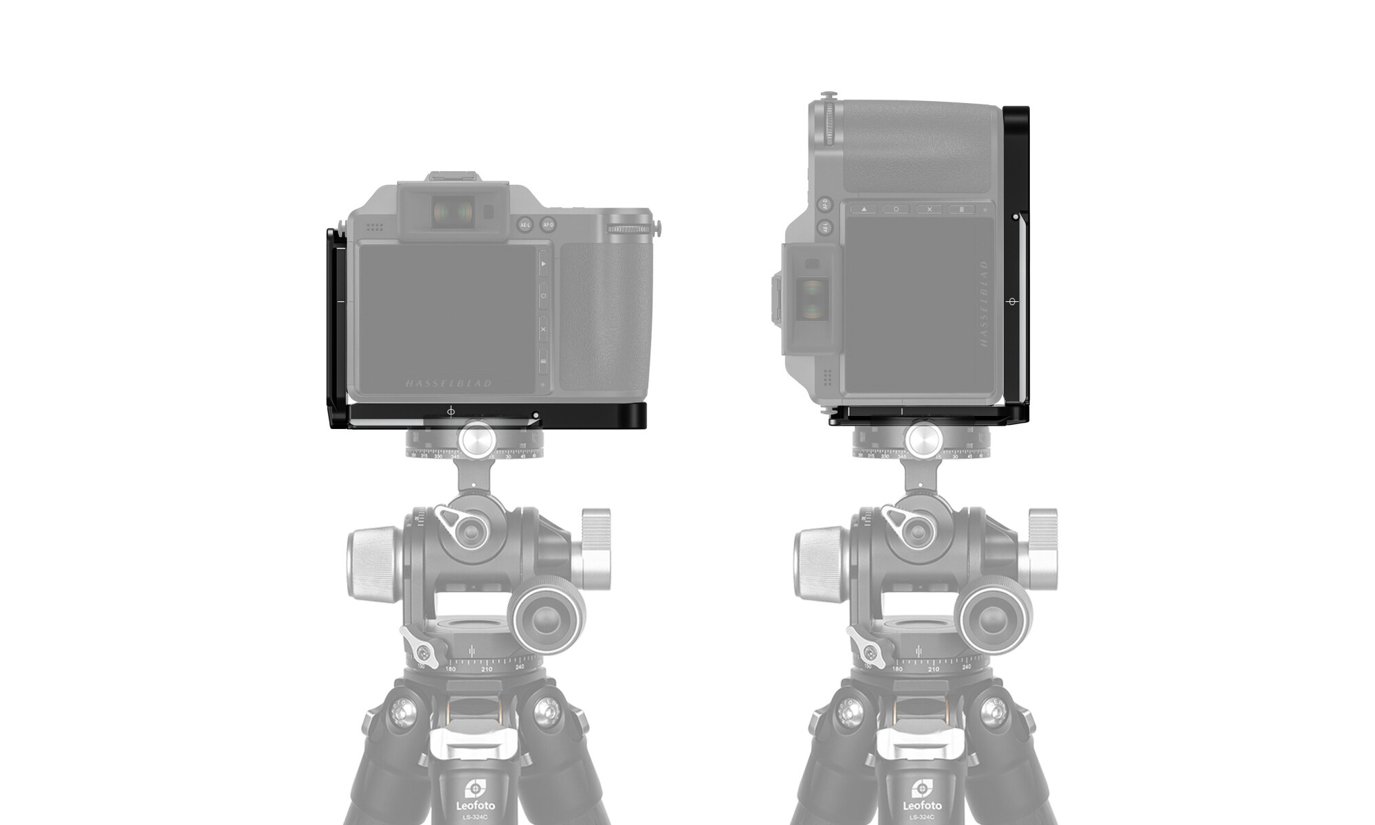 Leofoto LPH-X2D Hochformat L-Winkel passend für Hasselb