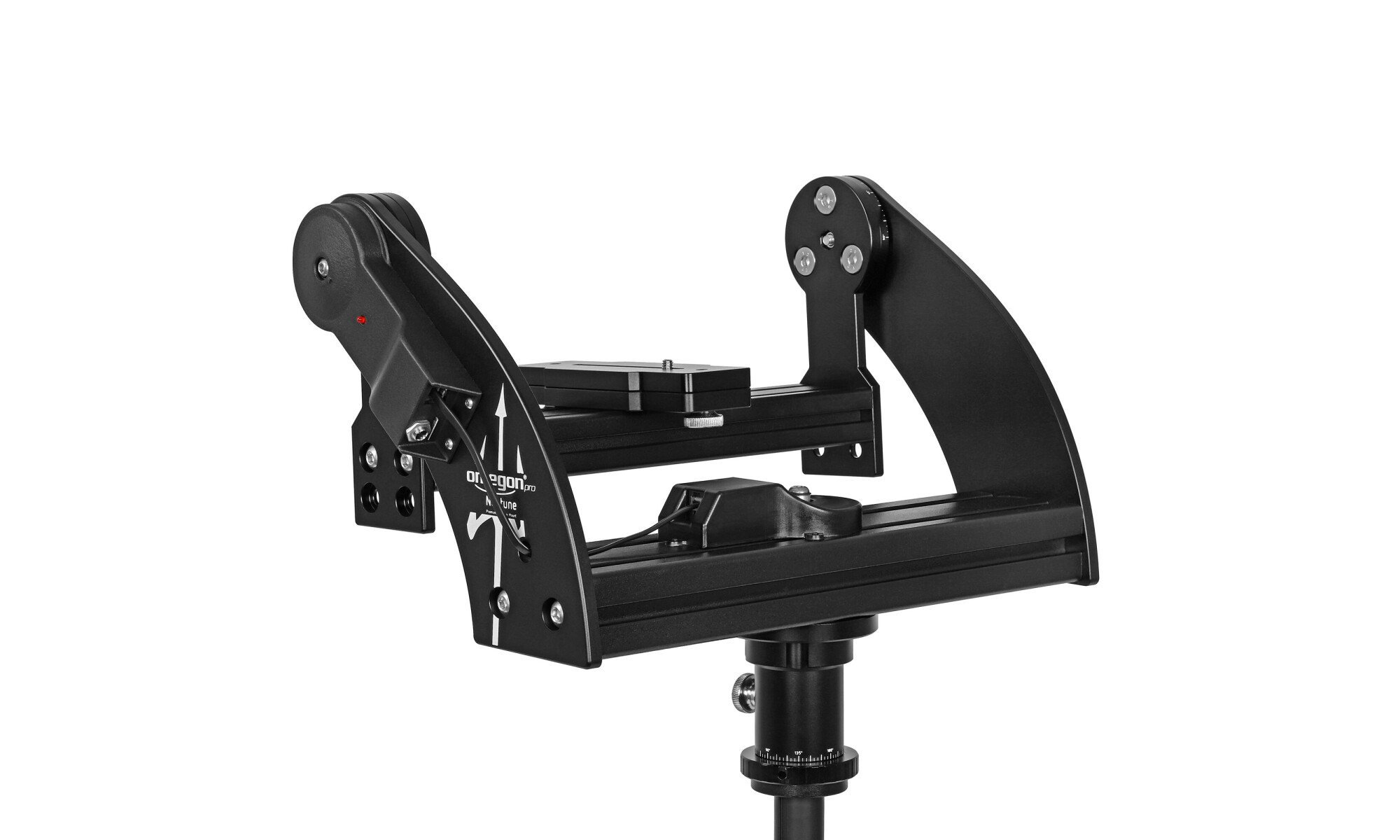 OMEGON Pro Neptune Push+ Go Fork Mount for Large Binoculars