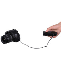 NICEFOTO RF-602B 2-in-1 Kamera Funkauslöser Handauslöser für Canon C3