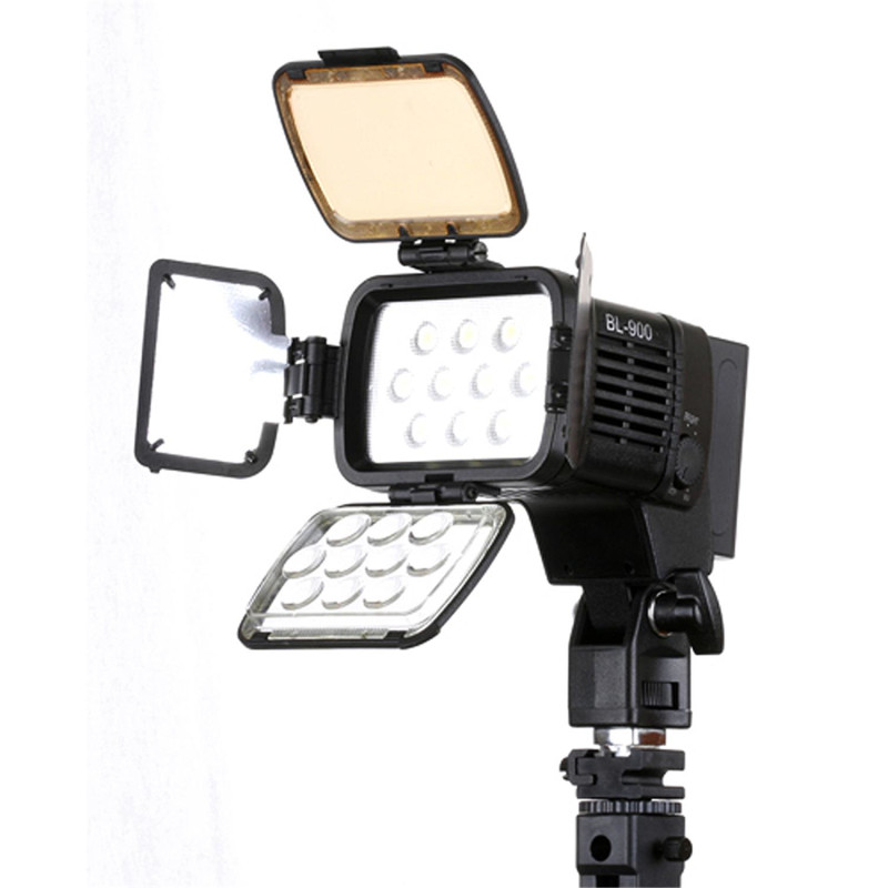 NICEFOTO BL-900 Pro LED Kamera-Leuchte, dimmbar, 18W