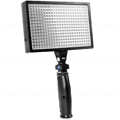 NICEFOTO LED-336 Bi-Color LED Kamera-Leuchte inkl. Filter und Fernbedienung, 20W