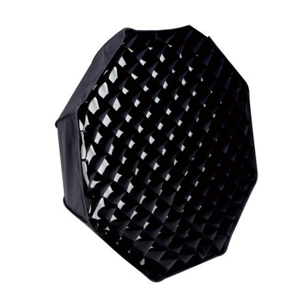NICEFOTO Foldable Octa Softbox 95cm with Fabric Grid and...