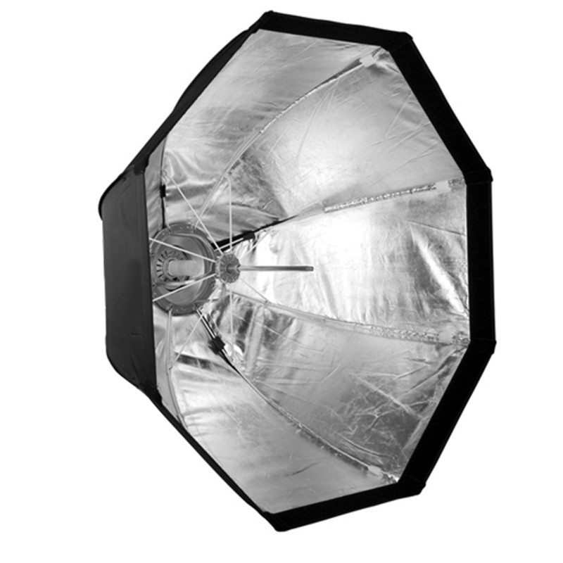 NICEFOTO Rapid Set-up Octa Softbox 95cm with Fabric Grid and Bowens S-Type Mount