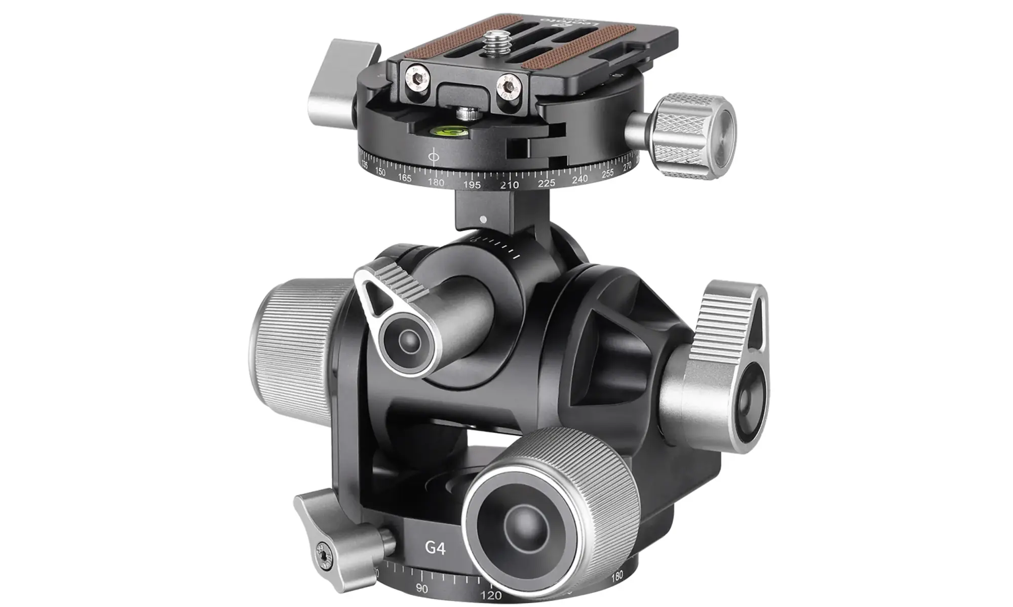 Leofoto G4 Pro Geared Head – 3D precision gear head wi