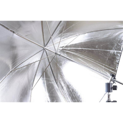 NICEFOTO Reflector Umbrella black/silver | 83cm