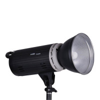 NICEFOTO A600 Studioset 600Ws + Leuchtenstativ + 2 Schirme 102cm